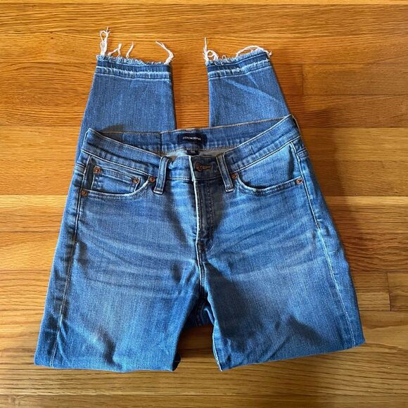 J CREW | 8” toothpick jeans 26P - Picture 3 of 8